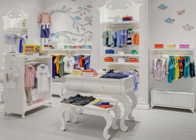 China Kids Shop Display Furniture / Retail Apparel Fixtures Lovely Elegant Style for sale