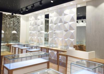 China High End Attractive Lighting Jewelry Store Display Cases / Jewelry Store Fixtures for sale