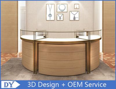 China Luxury 3D Design Jewellery Display Cabinets For Shops / Glass Jewellery Display Cabinets for sale