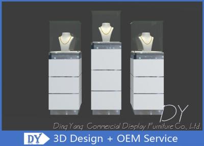 China Modern Tower Jewelry Display Case / Jewellery Display Cabinets for sale
