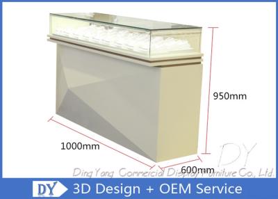 China OEM Pre Assemble Jewelry Store Showcases / Watch Display Showcase Counter for sale