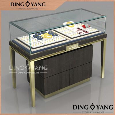 China Display de joyería de vidrio sin costura OEM en venta
