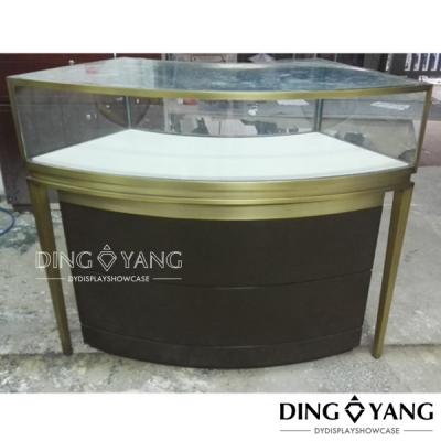 China Locks Installed MDF Jewellery Shop Display Counters for sale