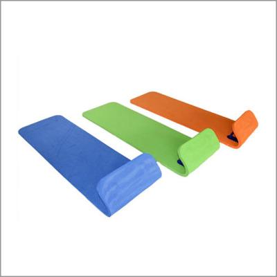 China Rolled Foam Water Slide Mats , Floating Foam Pad With Four Button Nail for sale