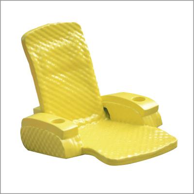 China Customized Sit Floating Pool Chairs Accessories NBR PVC Material For Lake Pools for sale