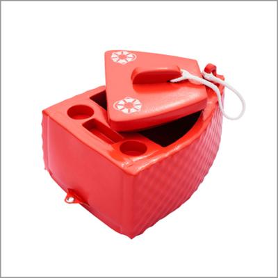 China Raft Outdoor Floating Beer Cooler Box Front Loop With Tie Off Grommet for sale
