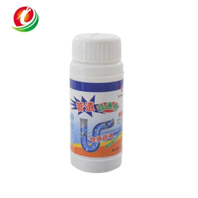 China OEM 80% Magic Water Pipe Cleaning Powder 110g/Bottle Clogged Drains for sale