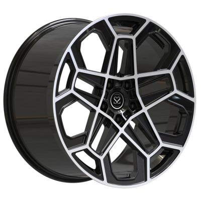 China 22inch Staggered1 Piece Forged Wheels Rims For Porsche Cayenne Monoblock for sale