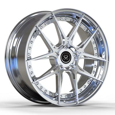 China Car Tuning Forged 2-PC Aluminum Alloy Rims For Mercedes EQS 5x112 for sale