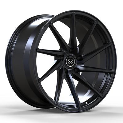 China Gloss Black Custom 1PC Forged Rims BMW M5 VI Staggered 20X9.5 And 20x10.5 for sale