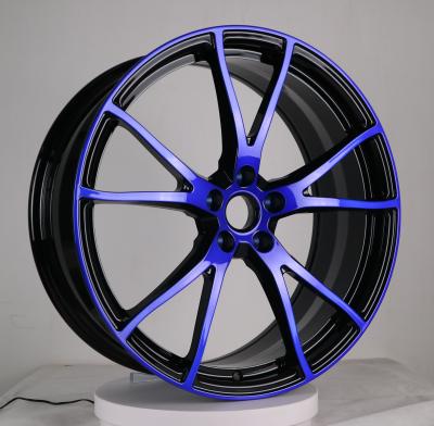 China 17-22 inch pepsi color 1 piece  forged alloy car wheel rim for customized for sale