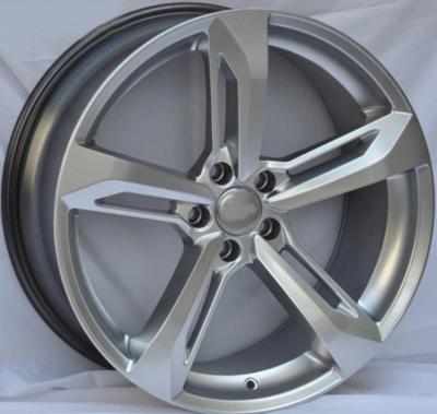 China Silver Machined Customized 22 Rims For Audi RS7 / 22 Rims Forged Alloy Rims 5x112 for sale