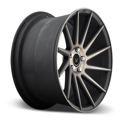 China thin spoke light weight 1 piece monoblock concave forged aluminum alloy wheels rim for sale