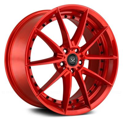 China pcd 139.7 114.3 130 red brushed auto aluminium window wheels and rims for sale