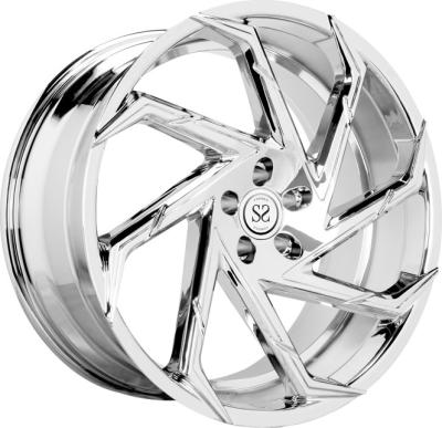China 21 inch 6*139.7 1 piece monoblock forged refitting pickup vehicle wheel rim for sale