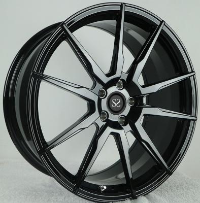 China Gloss Black  Customized 20 Staggered Car Alloy Rims For Ferrari 458 for sale
