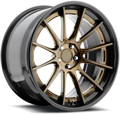 China 20 car rims 5x112 also provide 21,18,22,19 inch 2-piece deep concave forged wheels for sale
