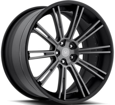 China Gloss Black Customized Alloy Rims 22 For Ferrari California  / 22 inch 2-PC Forged Alloy  Rims for sale