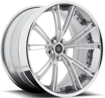 China Polish Car Rim  2-Piece Forged Wheels  20 inch Rims Customized For Lexus  GS 5x114.3 for sale