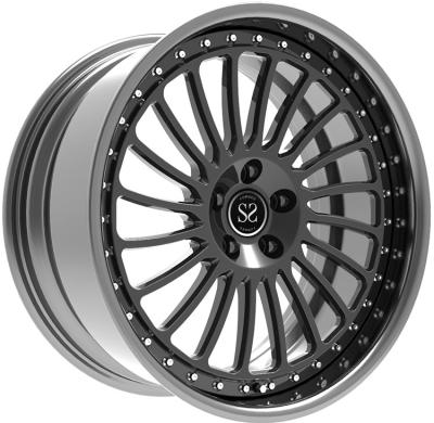 Китай оправа 19 дюймов выковала алюминиевое колесо алюминия автомобиля пробелов колеса продается
