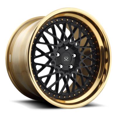 China 2-PC Aluminum Alloy 6061-T6 Audi RS4 Wheels 5x112 for sale