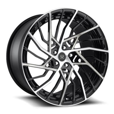 China 139.7mm PCD 19inch Forged Alloy Wheels For Lamborghini Aventad 5x120 5x112 rims for sale