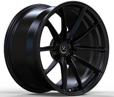 China Stain Black Audi Q5 Rs5 18x10.5 Custom Monoblock Wheels Aluminum Alloy Rims for sale