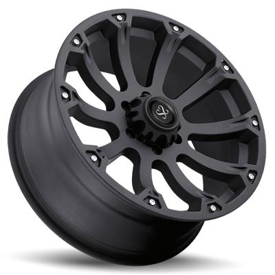 China 6 x 139,7 5 x 150 5 x 127 de encargo forjaron las ruedas de aluminio 19 20 22 24 pulgadas de Matt Black en venta