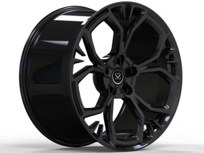 Китай Дизайн A6061 Порше штейновый черный подгонянный колесо 1 части для роскошного автомобиля продается