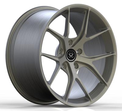China Custom 19 Inch 5x130 1 Piece Forged Wheels for sale