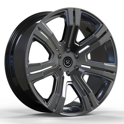 China 6x139.7 1 Piece Forged Alloy Rims 10jx24