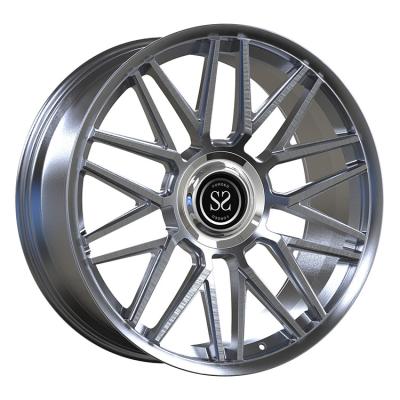 China For  Mercedes AMG GTR 1-piece  brush  forged Alloy Rims Custom Staggered 20 and 21 inhces for sale