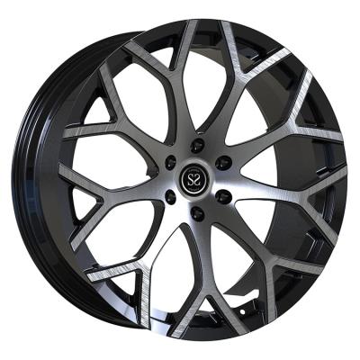 China Fit Mustang GT500 5x114.3  Custom Classical 5-spoke  1-PC Forged Alloy Rim Size 18 19 and 21 inches for sale