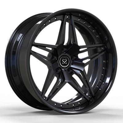 China 22 inch TUV Standard BMW M4 21inch 2-piece Forged Wheels 5x112 for sale