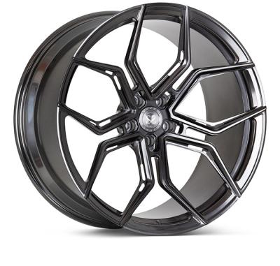 China 1 PC Vossen EVO3R Rims Forged 26 Inch For M5 Luxury Car Hyper Black Wheels for sale