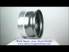 Aluminum Alloy 3 Piece Forged Wheels Heavy Duty Deep Dish Rims Luxury Car