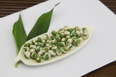 중국 코팅된 바삭바삭한 오도독 소리나는 후라이드 그린피스 스낵 마늘 풍미 판매용