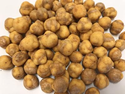 China BBQ Flavor Coated Roasted Chickpeas Snack , Spicy Dried Chickpeas Low Calorie for sale