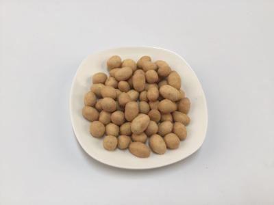 China BBQ Flavor Coated Peanut Snack , Delicious Crispy Coated Peanuts Size Sieved for sale