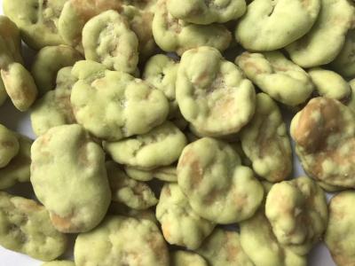 China No Pigment Fava Bean Snack Foods , Size Sieved Crunchy Fava Beans OEM Service for sale