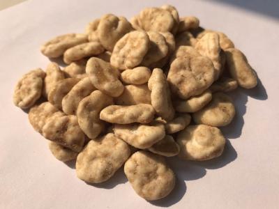 China Ranch Style Dried Split Fava Beans BBQ Flavor Size Sieved Bean Nut For Children for sale