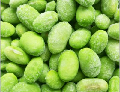 China Classifique vegetais orgânicos um gelo rápido processado congelado de Edamame do alimento com COA à venda