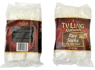 Cina Gli alimenti salutari delle tagliatelle del bastone della farina dei prodotti naturali di Tyling friggono con carne/verdure in vendita