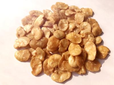 China Certificado duro salgado petisco descascado fritado do COA da textura do alimento natural da fava à venda