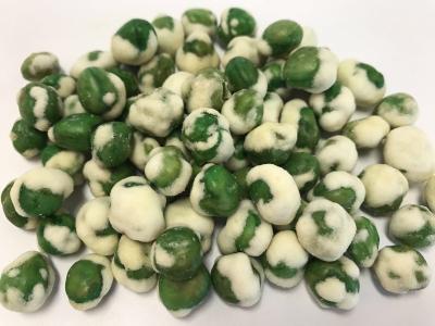China Guisantes verdes picantes bocado, guisantes verdes curruscantes del Wasabi orgánico del camarón ningún pigmento en venta