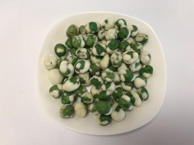 China Bocados curruscantes revestidos de los guisantes verdes de la harina de trigo del bocado de los guisantes verdes del sabor del Wasabi en venta