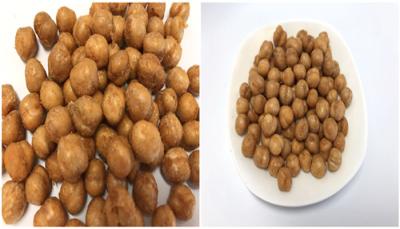 Chine Casse-croûte rôtis croustillants blanchis épicés de nutrition de casse-croûte de pois chiches pleins à vendre