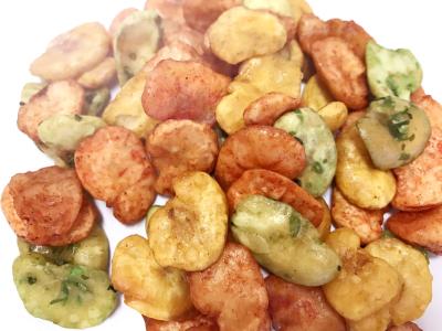 China Seaweed Coated Mixed Flavors Fava Bean Chips Fried Crispy 10- 12kg / CTN for sale