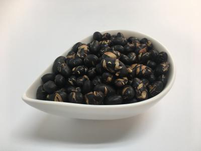 Chine Sac noir salé rôti naturel sain d'oreiller de casse-croûte de soja avec de l'azote à vendre