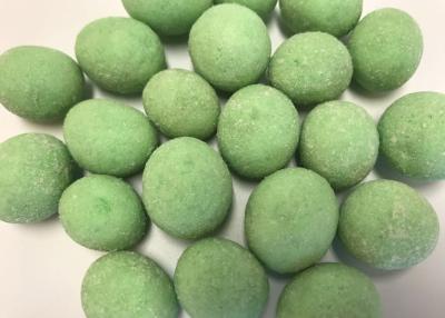 China Delicious Coated Roasted Round Peanuts With Green Wasabi Flavor Hot Sell Kosher products for sale